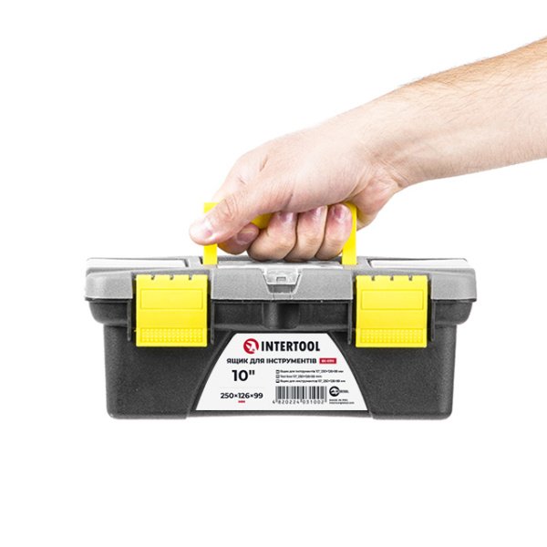 Комплект ящиків для інструментів, 5 од. (BX-0310 10", BX-0312 12", BX-0314 14", BX-0316 16,5", BX-0318 18,5") INTERTOOL BX-0305