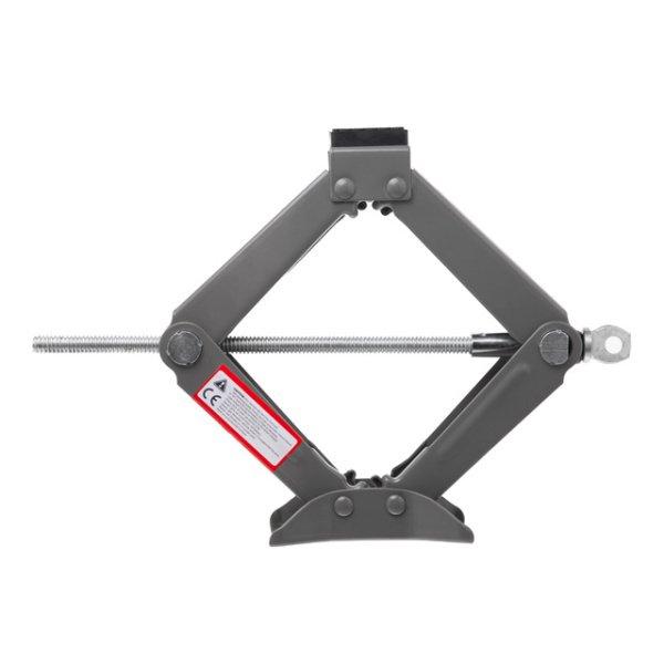 Домкрат механічний ромбоподібний 1т., гумовий упор., 92-340 мм INTERTOOL GT0180