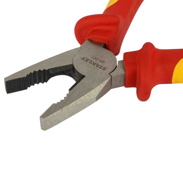 Плоскогубці електрика MaxSteel VDE 1000V комбіновані довжиною 175 мм STANLEY 0-84-001