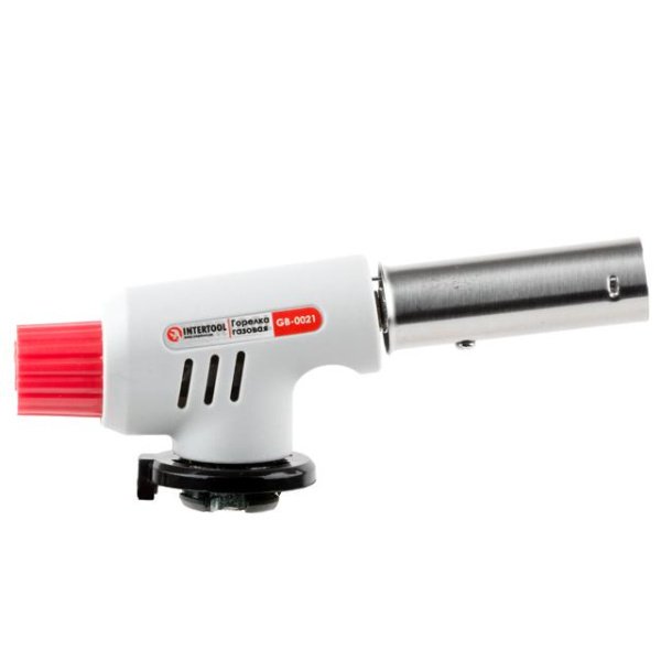 Пальник газовий з п'єзозапалюванням INTERTOOL GB-0021