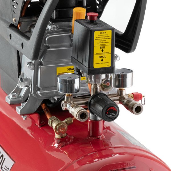 Компресор Мінськ-50, 1.5 кВт, 220 В, 8 атм, 205 л/хв INTERTOOL PT-0021
