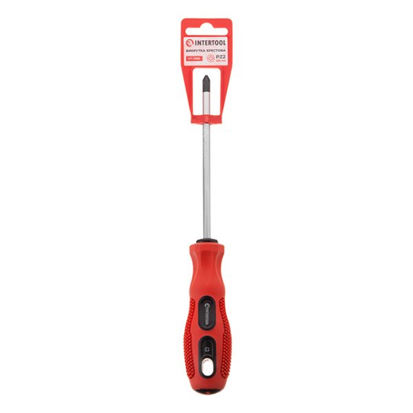 Викрутка хрестова PZ2 x 125 мм INTERTOOL VT-3160