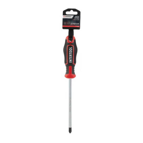 Викруткa хрестова, PH3×150 мм, S2, STORM INTERTOOL VT-3424