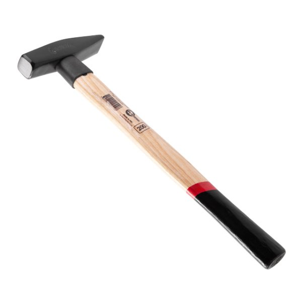Молоток слюсарний 200 г, ручка ясен INTERTOOL HT-0251