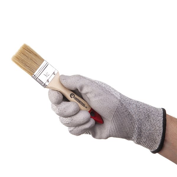 Набір пензлів флейцевих, 5 шт. (25, 38, 50, 76, 102 мм) INTERTOOL KT-1005