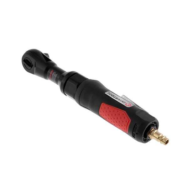 Гайковерт кутовий пневматичний 1/2", до 6,3 бар, 69 Нм, 160 об/хв, 120 л/хв, набір головок, кейс INTERTOOL PT-1110