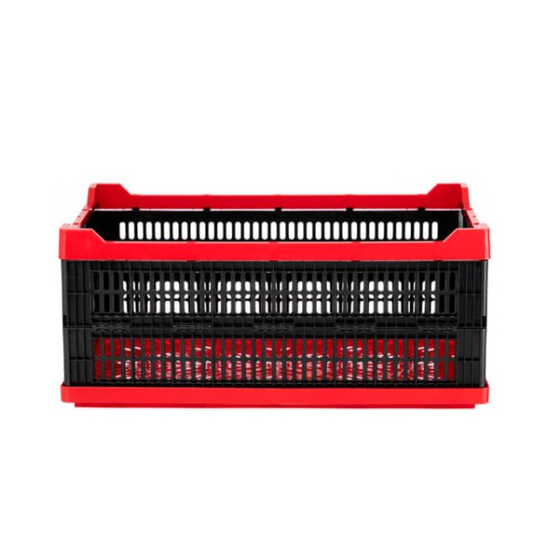 Ящик складаний, пластиковий, завантаження 30 кг, 47 л, 600*400*260 мм, матеріал 100% первинний харчовий ПЕ INTERTOOL BX-6426