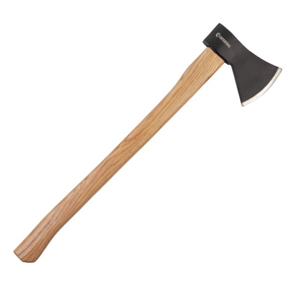 Сокира 1200 г, ручка пекан, 48-57 HRC INTERTOOL HT-0259