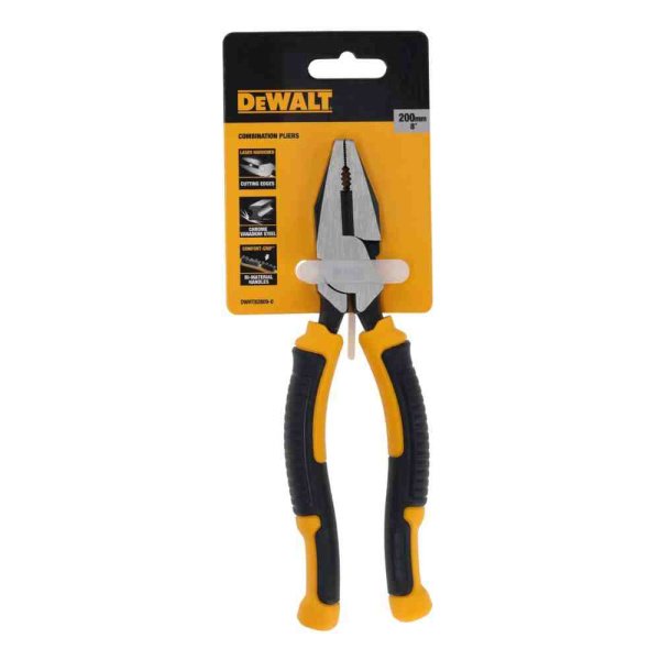 Плоскогубці LASER HARDENED комбіновані, L=200 мм DeWALT DWHT82809-0