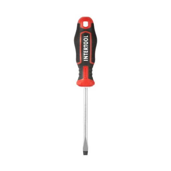 Викрутка шлицьова, SL6,0×100 мм, S2, STORM INTERTOOL VT-3410