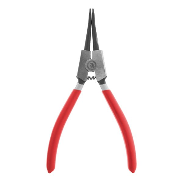 Щипці для зняття та встановлення стопорних кілець, 180 мм, прямі, на розтиск INTERTOOL HT-7013