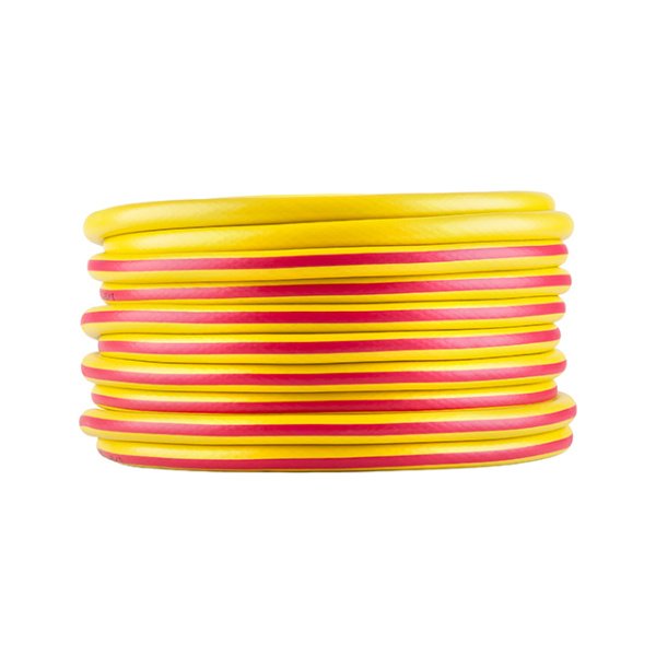 Шланг садовий, тришаровий, зелений, 1/2", 20 м, армований, PVC INTERTOOL GE-4023