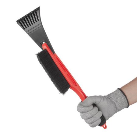 Щітка зі шкребком 45 см INTERTOOL AT-0112