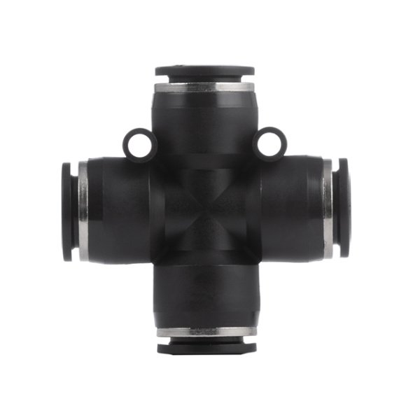 З'єднання цангове Х-образне для поліуретанових та ін. шлангів 12 мм INTERTOOL PT-2369