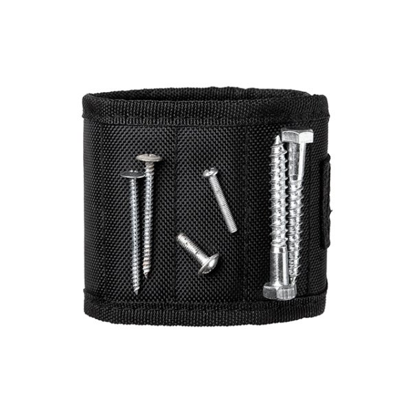 Браслет магнітний будівельний 360×90 мм, 10 магнітів, балістичний нейлон 1680D INTERTOOL SP-1002