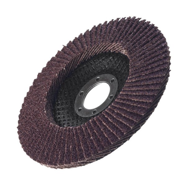 Диск шліфувальний пелюстковий, 125×22 мм, зерно K36, 13300 об/хв INTERTOOL BT-0203