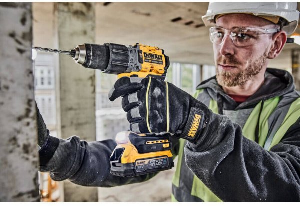 Дриль-шуруповерт акумуляторний безщітковий ударний DeWALT DCD805E2T