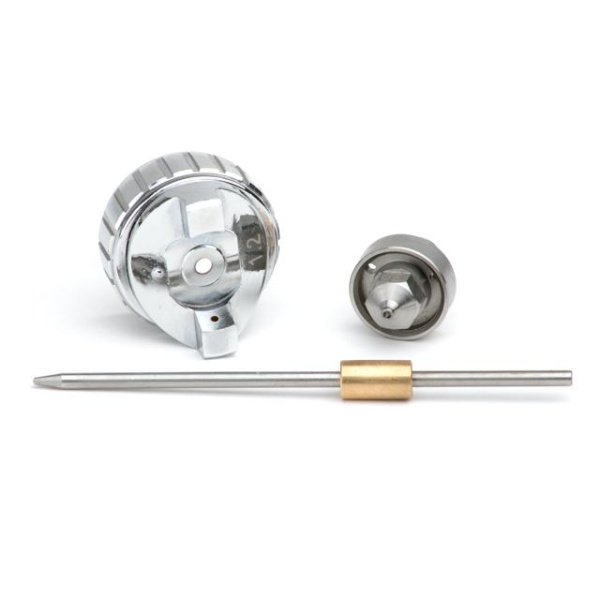 Комплект форсунки 1,2 мм для фарбопульта LVMP mini PT-0129 (дюза, повітряна головка, голка) INTERTOOL PT-2109