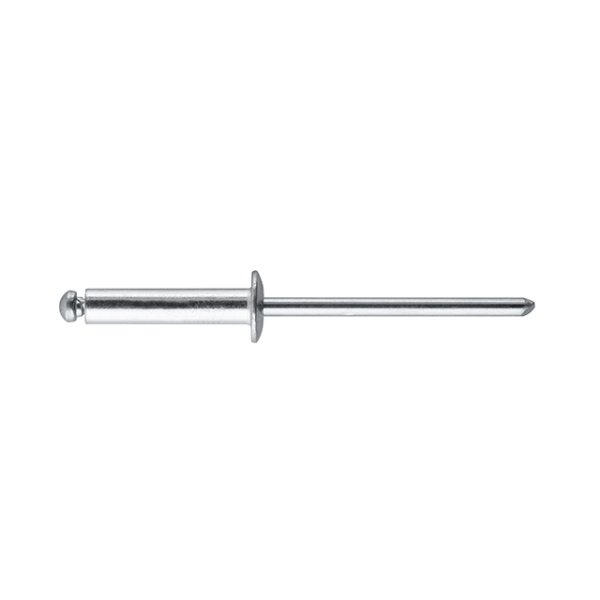 Заклепка алюмінієва 4.0 x 18.0 мм, уп. 50 шт. INTERTOOL RT-4018