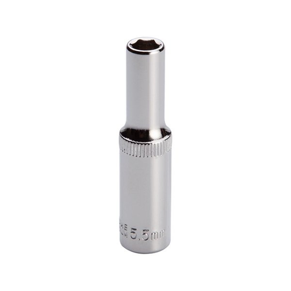 Головка шестигранна подовжена 1/4", 5.5 мм, Cr-V STORM INTERTOOL ET-0455