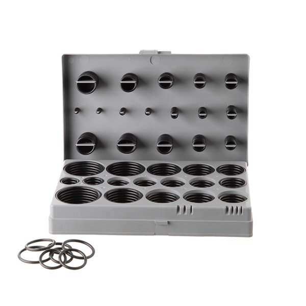 Комплект гумових ущільнювальних кілець, 407 од. INTERTOOL AT-5407