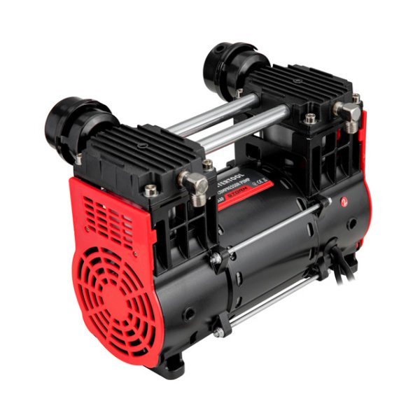 Головка компресорна, 1.5 кВт, 200 л/хв, 1400 об/хв безмасляна INTERTOOL PT-0034AP