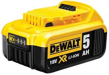 Аккумулятор Li-Ion, 18 V, 5 А/ч DeWALT DCB184