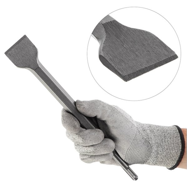 Зубило плоске, SDS-Plus, 40 мм, 280×17 мм INTERTOOL SD-0415