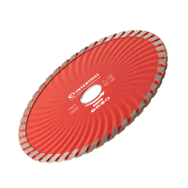 Диск відрізний алмазний Turbo, 150 мм, 22-24%, 10200 об/хв INTERTOOL CT-2008