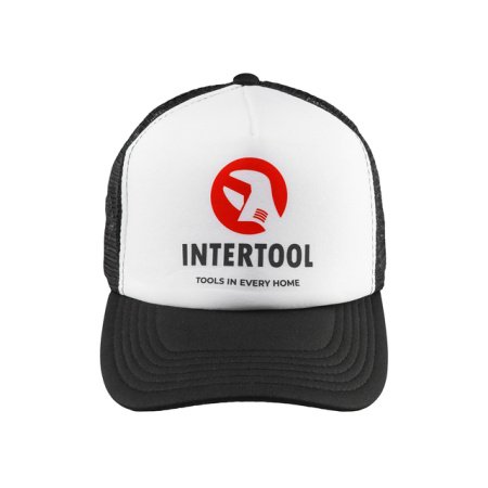 Бейсболка "INTERTOOL" (чорно/біла) INTERTOOL PR-0101