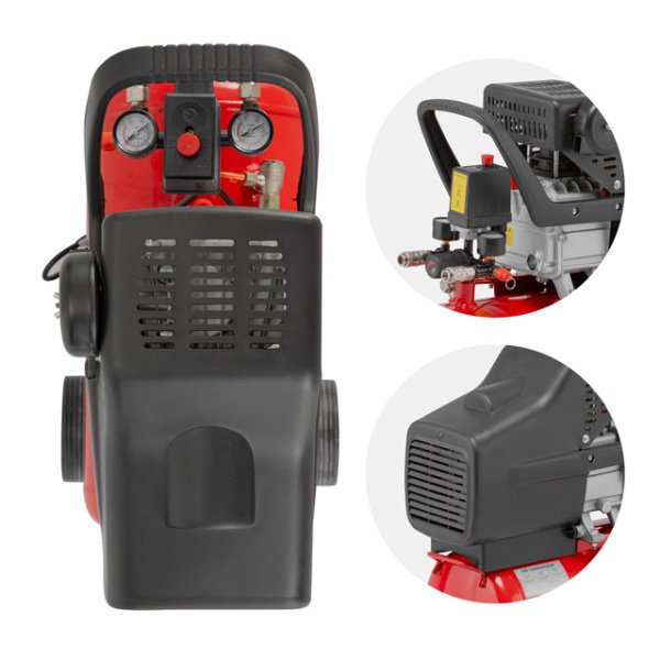 Компресор Мінськ-24, 1.5кВт, 220В, 8атм, 205 л/хв INTERTOOL PT-0020