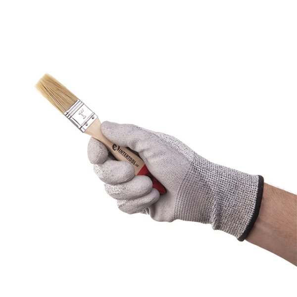 Пензель флейцевий 25x10x42 мм INTERTOOL KT-1225