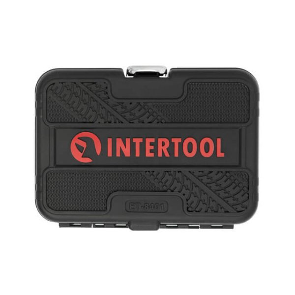 Набір біт TORX у кейсі, 1/2", S2, T20-T60, 100 мм, STORM INTERTOOL ET-8401