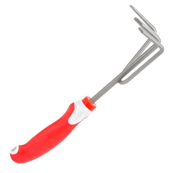 Культиватор садовий, 270×85 мм, комбінована рукоятка INTERTOOL FT-0034