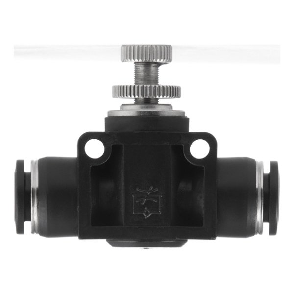 З'єднання цангове пряме з регулятором для поліуретанових та ін. шлангів 10×10 мм INTERTOOL PT-2398