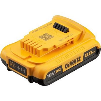 Акумулятор Li-Ion , 18 V, 2 А/ч DeWALT DCB183