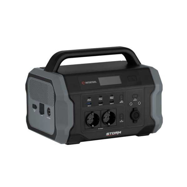 Станція зарядна портативна 1,2 кВт, 1120 Втг, LiFePO4 INTERTOOL WT-7002