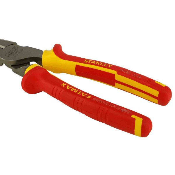 Плоскогубці електрика MaxSteel VDE 1000V комбіновані довжиною 200 мм STANLEY 0-84-002