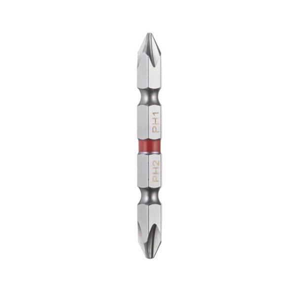Комплект отверточних насадок PH2/PH1 1/4" * 60 мм, S2, уп. 2 од., STORM INTERTOOL VT-0230