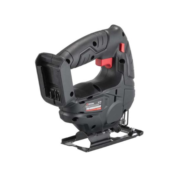 Лобзик акумуляторний 20 В, 0-2700 об/хв, макс. глибина пропилу 80 мм, безключовий патрон, без ЗП та АКБ INTERTOOL WT-0358