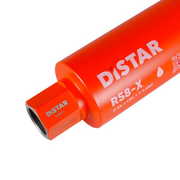 Свердло алмазне Distar DDS-W 082x450-7x1 1/4 UNC DLD 82 RS8-X