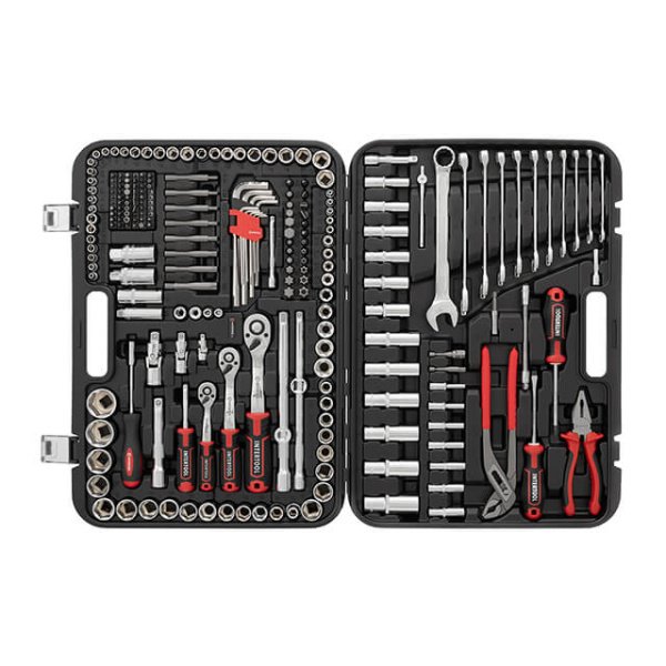 Набір інструментів 1/2" & 3/8" & 1/4", 233 од., Cr-V STORM INTERTOOL ET-8233