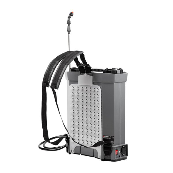 Обприскувач акумуляторний ранцевий 16 л, 3.1 л/хв, батарея 12 В/8 Аг INTERTOOL DT-9016