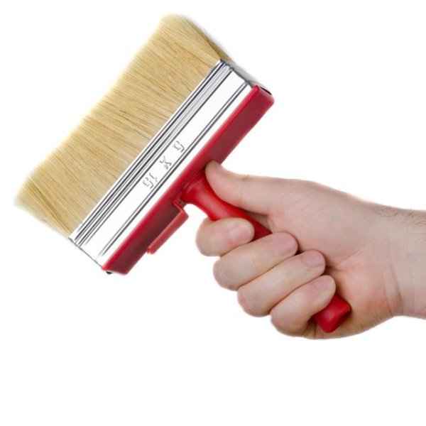 Макловиця, 150×50 мм, пластикова ручка INTERTOOL KT-1820