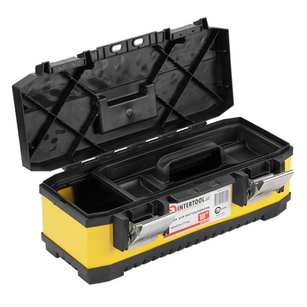 Ящик для  інструментів 18" 462*212*177 мм INTERTOOL BX-2018