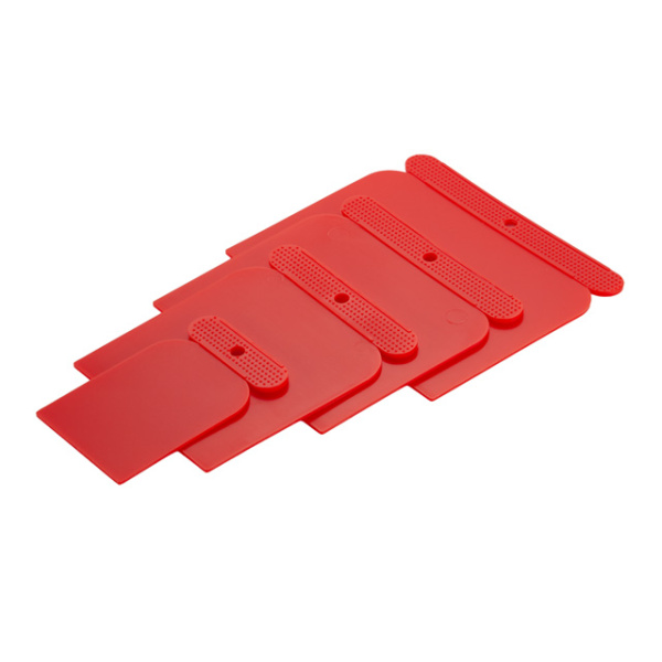 Набір шпателів "японських", 4 шт., Пластик, 50 * 80mm, 80 * 100mm, 100 * 100mm, 120 * 100mm. INTERTOOL KT-2003