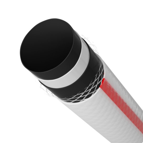 Шланг для води 5-ти шаровий 1/2 ", 20м, армований PVC INTERTOOL GE-4132
