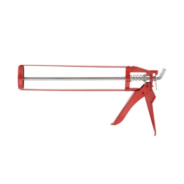 Пістолет для видавлювання силікону, 420 мл, рамоподібний INTERTOOL HT-0022