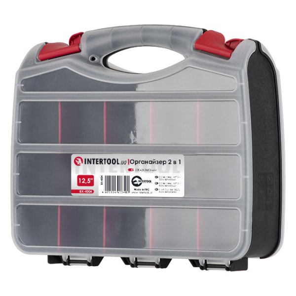 Органайзер 12.5" 2 в 1 320*260*80 мм INTERTOOL BX-4004