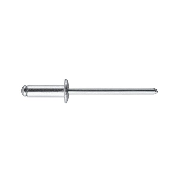 Заклепка алюмінієва 4.0 x 12.0 мм, уп. 50 шт. INTERTOOL RT-4012